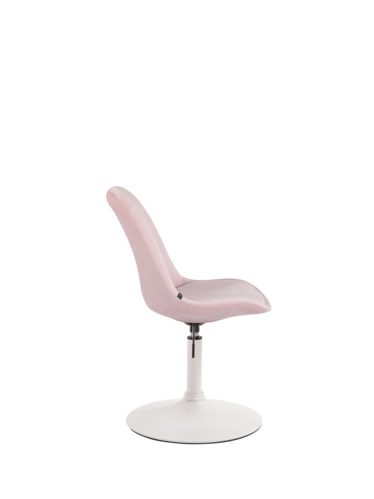 Maverick fluwelen eetkamerstoel, roze