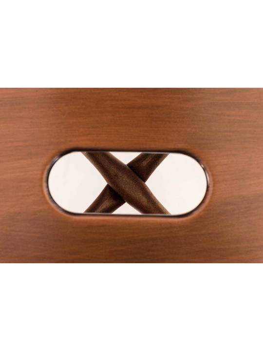 Set van 4 barkrukken Aiden, koper