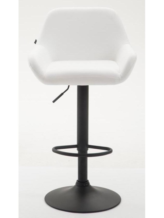 Set van 2 barkrukken Braga kunstleer, wit Set van 2 barkrukken Braga kunstleer, wit