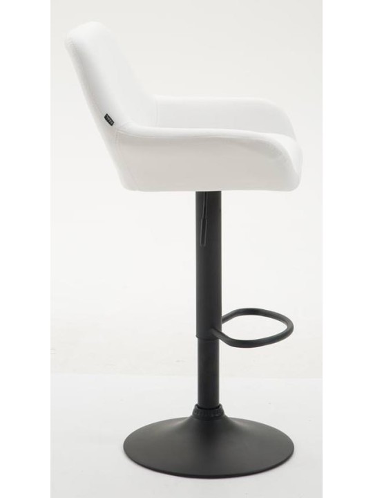 Set van 2 barkrukken Braga kunstleer, wit Set van 2 barkrukken Braga kunstleer, wit