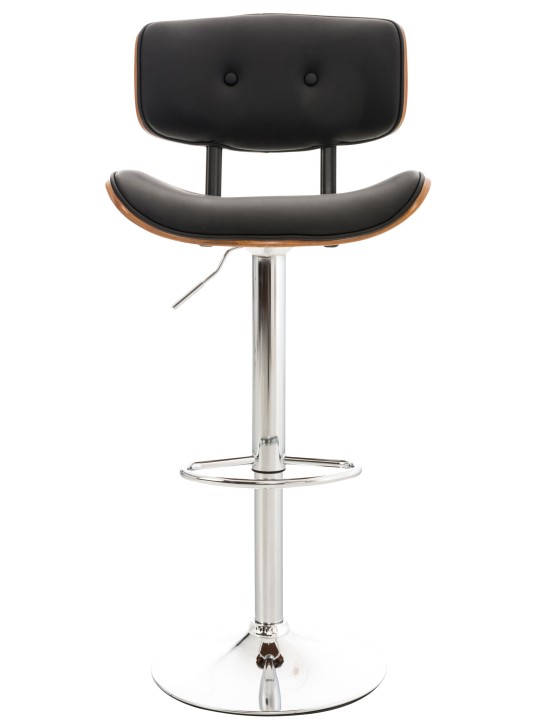 Barkruk Sarnia kunstleer, walnoot/zwart Barkruk Sarnia kunstleer, walnoot/zwart