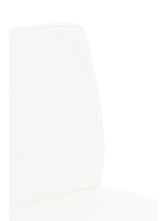 Barkruk Cadiz kunstleer, wit