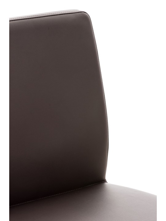 Barkruk Cadiz kunstleer, bruin