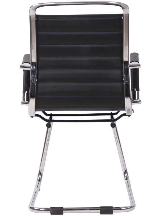 Bezoekersstoel Balve kunstleer, zwart Bezoekersstoel Balve kunstleer, zwart