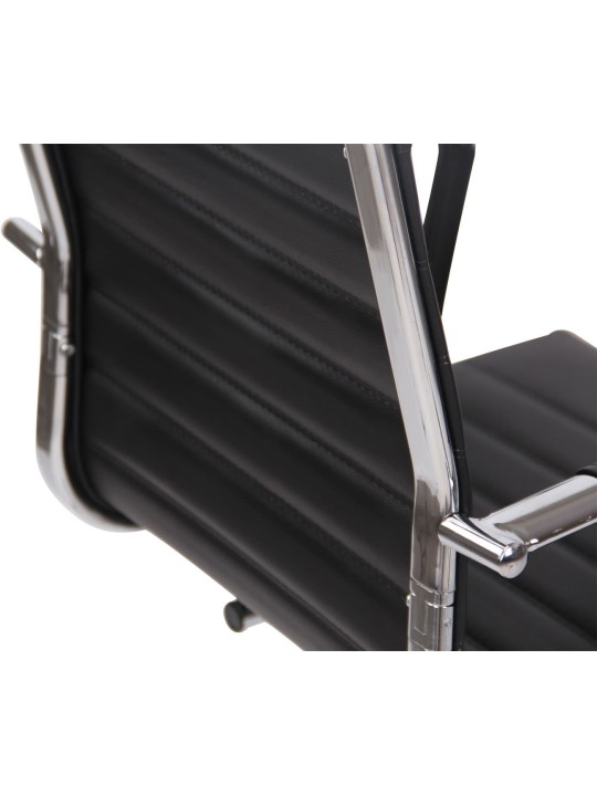 Bezoekersstoel Balve kunstleer, zwart Bezoekersstoel Balve kunstleer, zwart