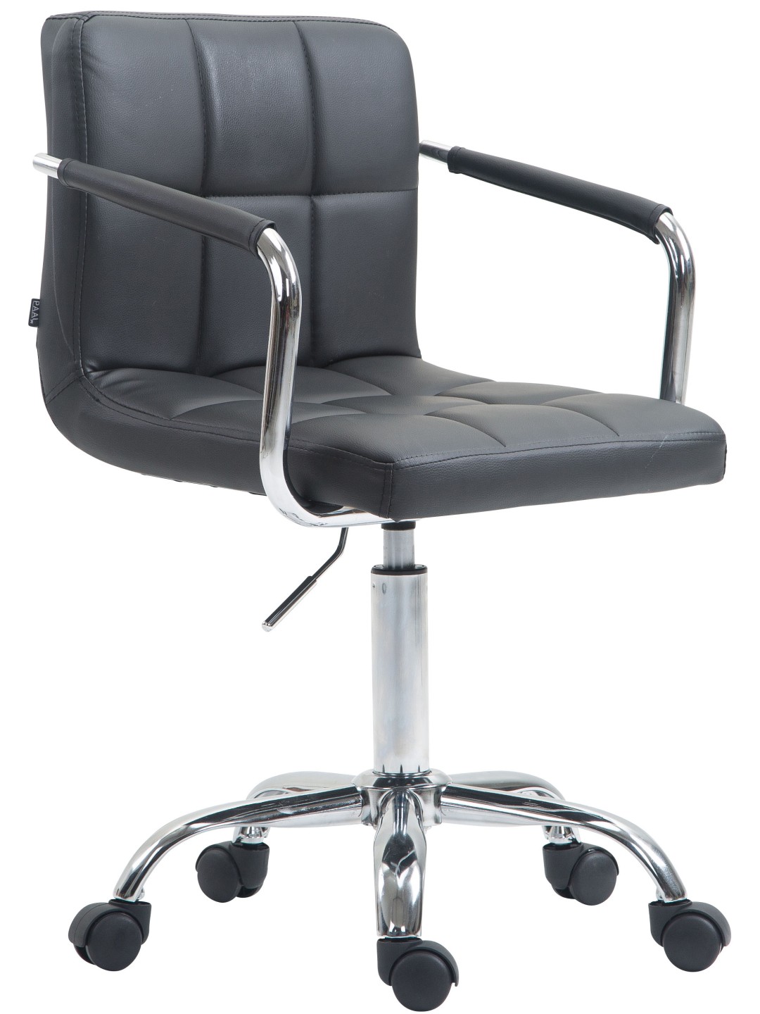 Bureaustoel Lucy V2 kunstleer, grijs