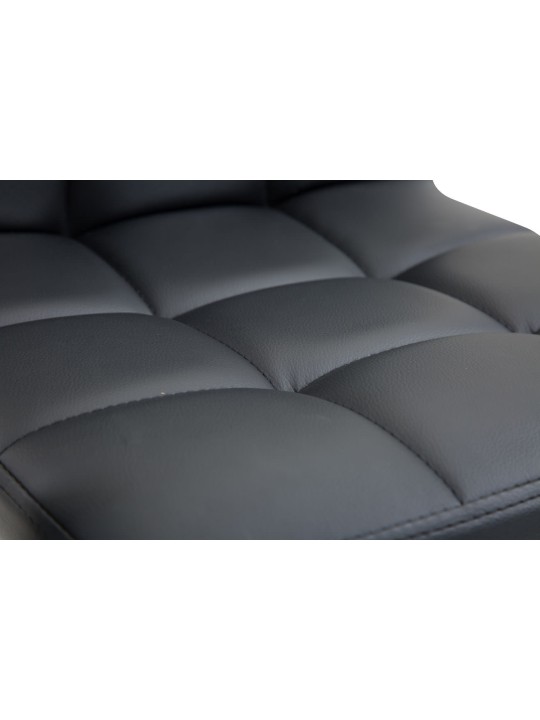 Bureaustoel Lucy V2 kunstleer, zwart