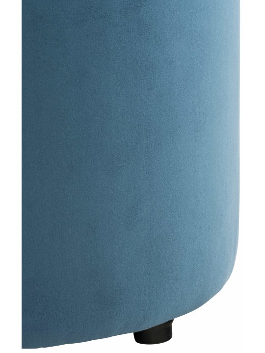 Kruk Pantin fluweel, blauw