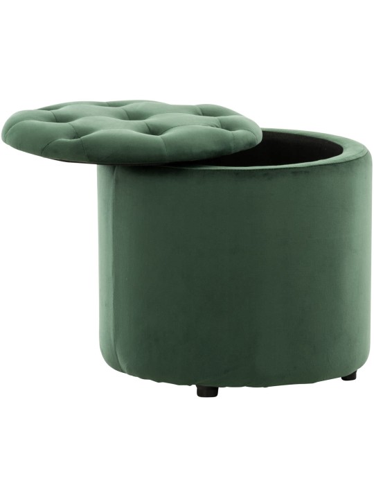 Kruk Pantin fluweel, groen