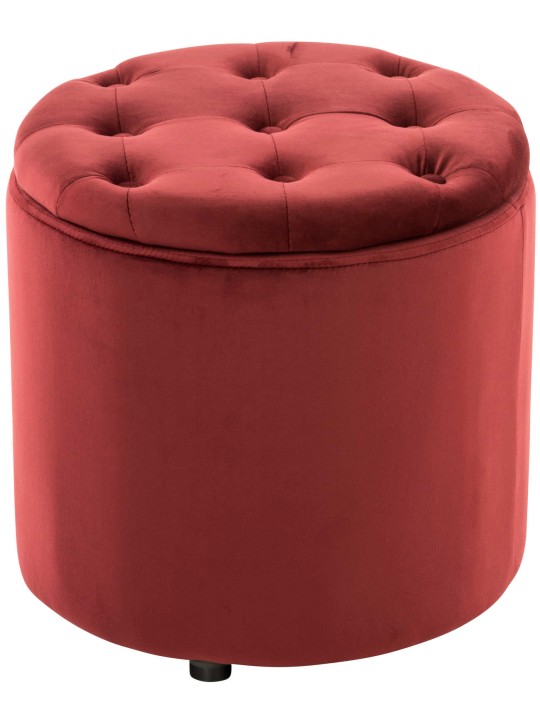 Kruk Pantin fluweel, rood