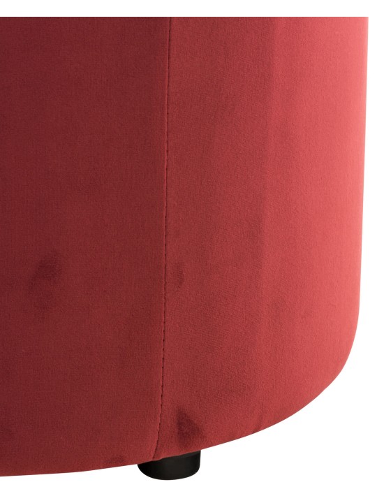Kruk Pantin fluweel, rood