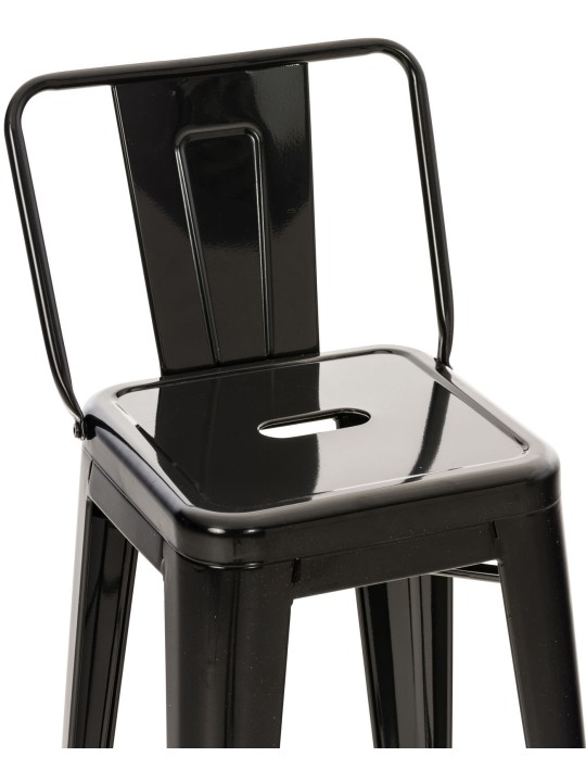 Set van 4 barkrukken Mason, zwart