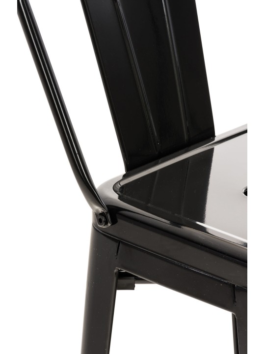 Set van 4 barkrukken Mason, zwart