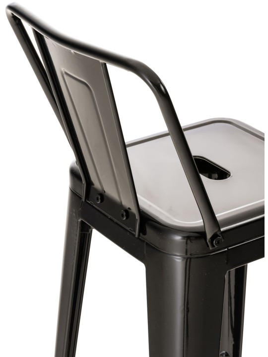 Set van 4 barkrukken Mason, zwart