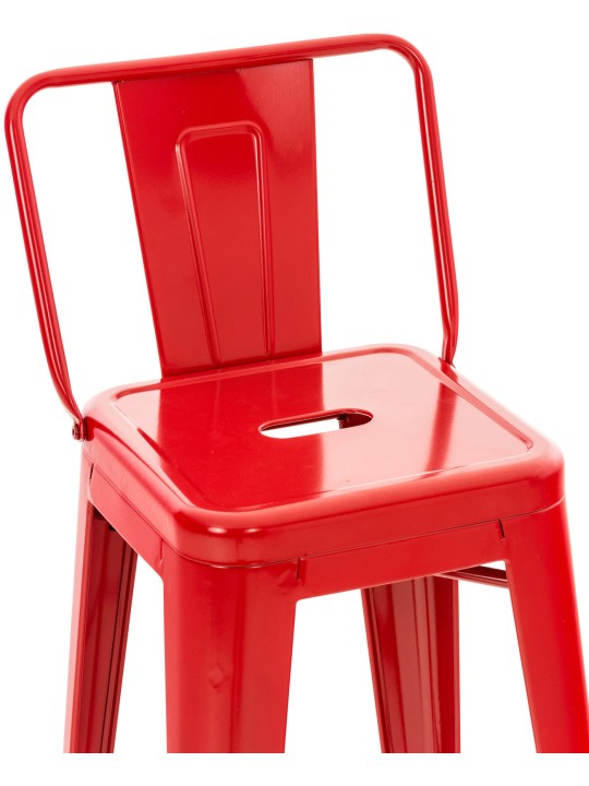 Set van 4 barkrukken Mason, rood