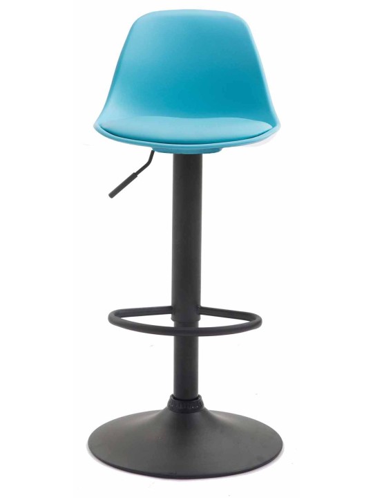 Set van 2 barkrukken Kiel kunststof, blauw