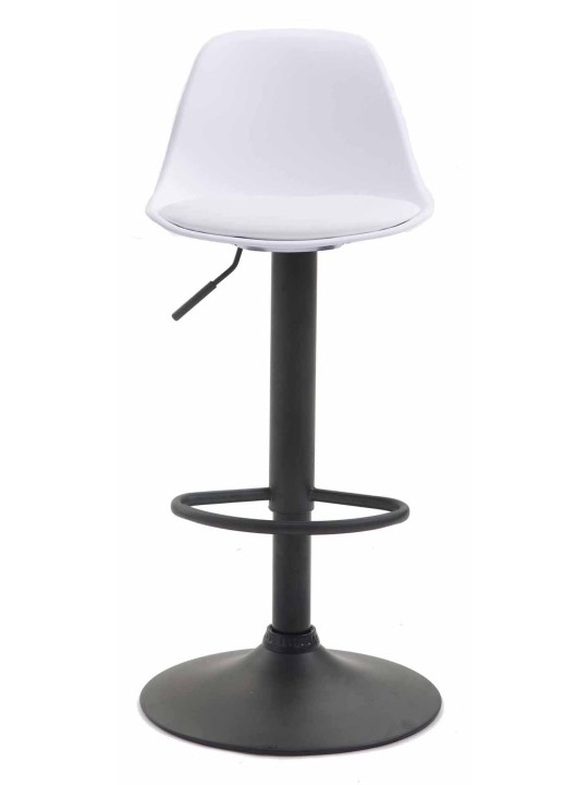 Set van 2 barkrukken Kiel kunststof, wit Set van 2 barkrukken Kiel kunststof, wit