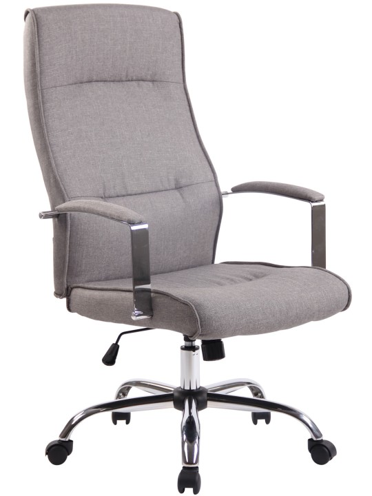 Bureaustoel Portland stof, grijs