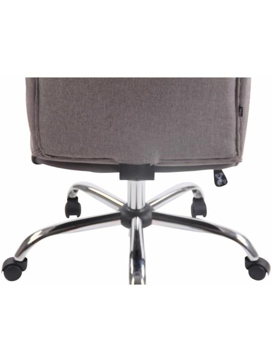 Bureaustoel Portland stof, grijs