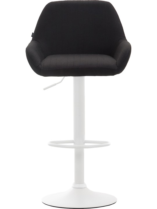 Barkruk Braga stof, zwart