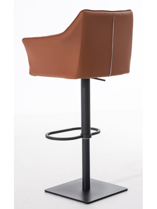 Set van 2 barkrukken Damaso kunstleer, lichtbruin Set van 2 barkrukken Damaso kunstleer, lichtbruin