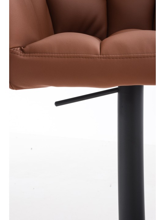 Set van 2 barkrukken Damaso kunstleer, lichtbruin Set van 2 barkrukken Damaso kunstleer, lichtbruin