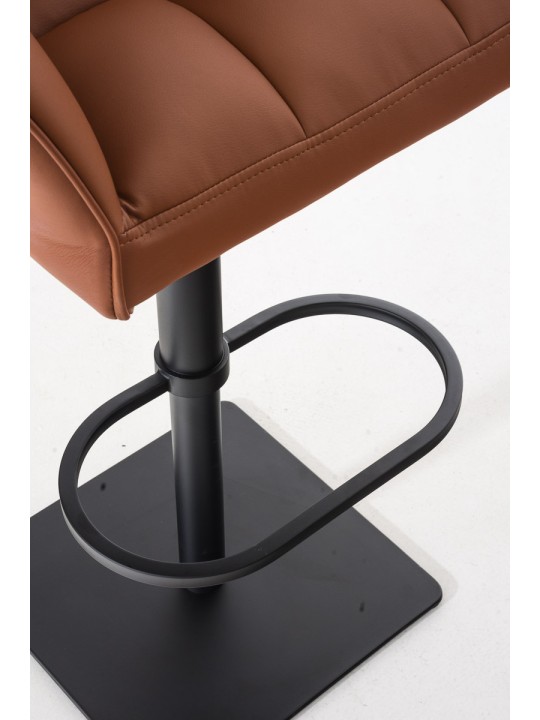 Set van 2 barkrukken Damaso kunstleer, lichtbruin Set van 2 barkrukken Damaso kunstleer, lichtbruin