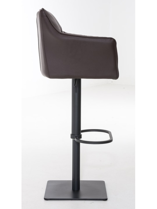 Set van 2 barkrukken Damaso kunstleer, bruin Set van 2 barkrukken Damaso kunstleer, bruin