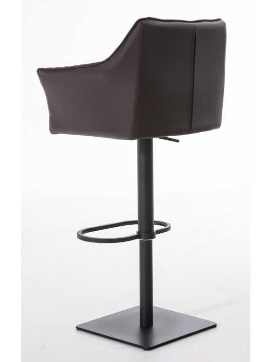 Set van 2 barkrukken Damaso kunstleer, bruin Set van 2 barkrukken Damaso kunstleer, bruin