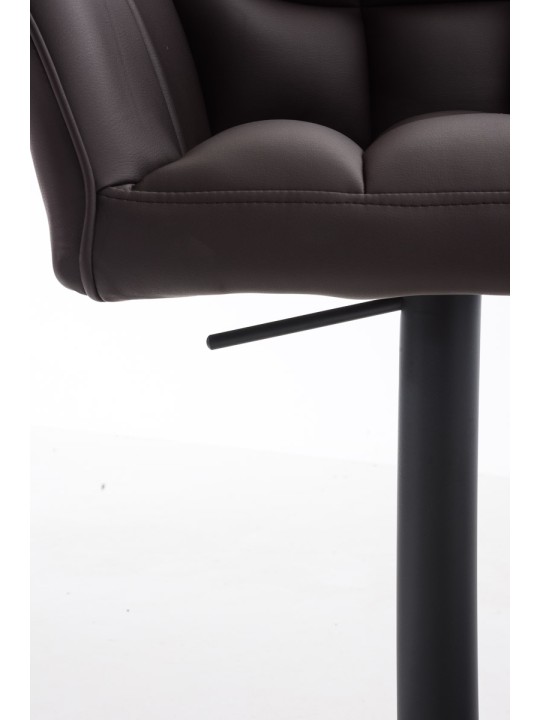 Set van 2 barkrukken Damaso kunstleer, bruin Set van 2 barkrukken Damaso kunstleer, bruin