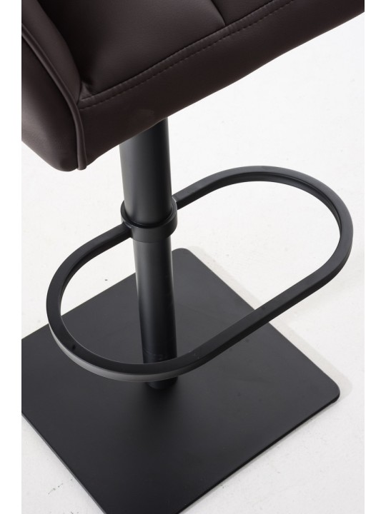 Set van 2 barkrukken Damaso kunstleer, bruin Set van 2 barkrukken Damaso kunstleer, bruin