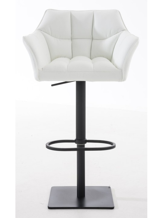 Set van 2 barkrukken Damaso kunstleer, wit Set van 2 barkrukken Damaso kunstleer, wit