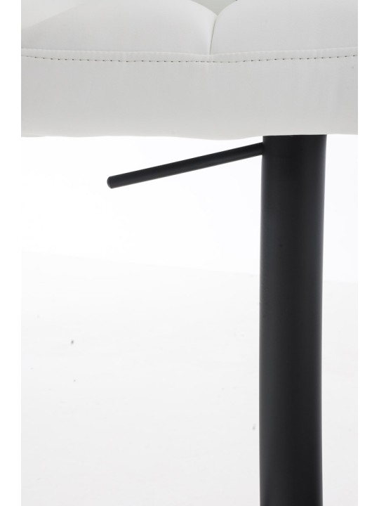 Set van 2 barkrukken Damaso kunstleer, wit Set van 2 barkrukken Damaso kunstleer, wit