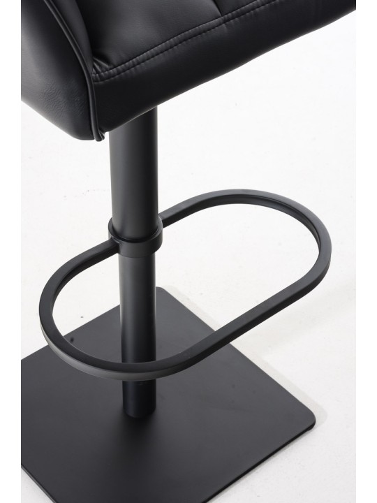 Set van 2 barkrukken Damaso kunstleer, zwart Set van 2 barkrukken Damaso kunstleer, zwart