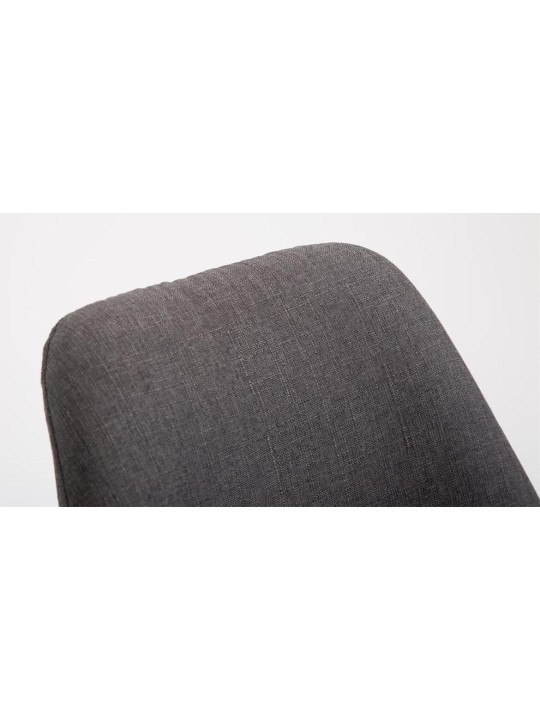 Set van 2 barkrukken Metz stof naturel, donkergrijs