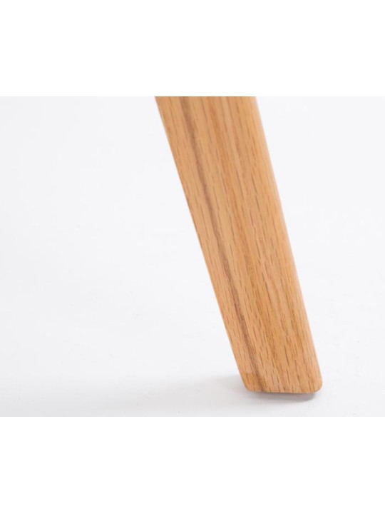 Set van 2 barkrukken Metz kunststof naturel, oranje