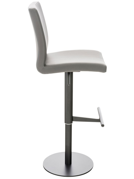 Set van 2 barkrukken Cadiz kunstleer, grijs Set van 2 barkrukken Cadiz kunstleer, grijs