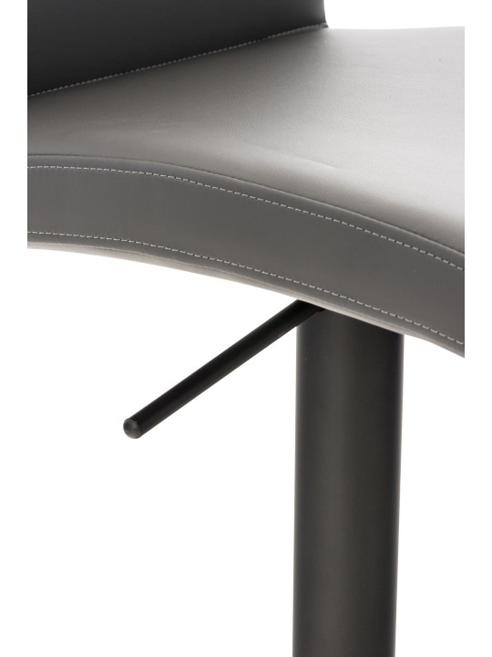 Set van 2 barkrukken Cadiz kunstleer, grijs Set van 2 barkrukken Cadiz kunstleer, grijs