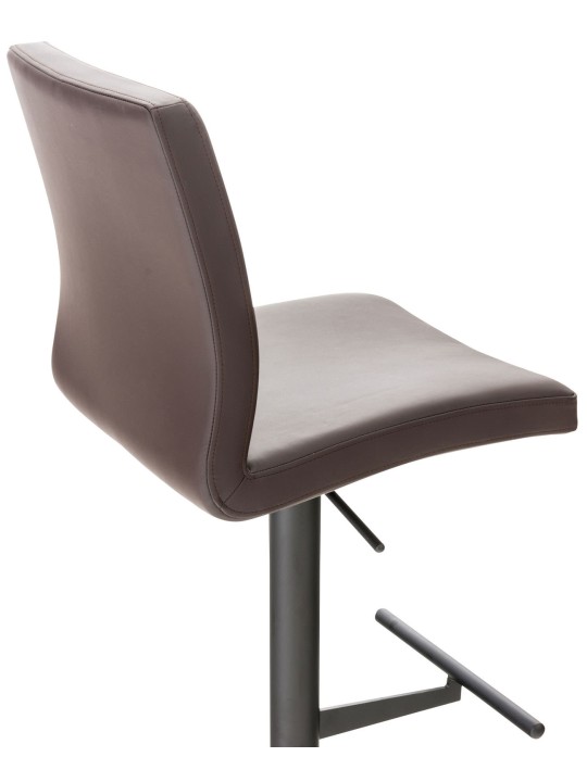 Set van 2 barkrukken Cadiz kunstleer, bruin Set van 2 barkrukken Cadiz kunstleer, bruin