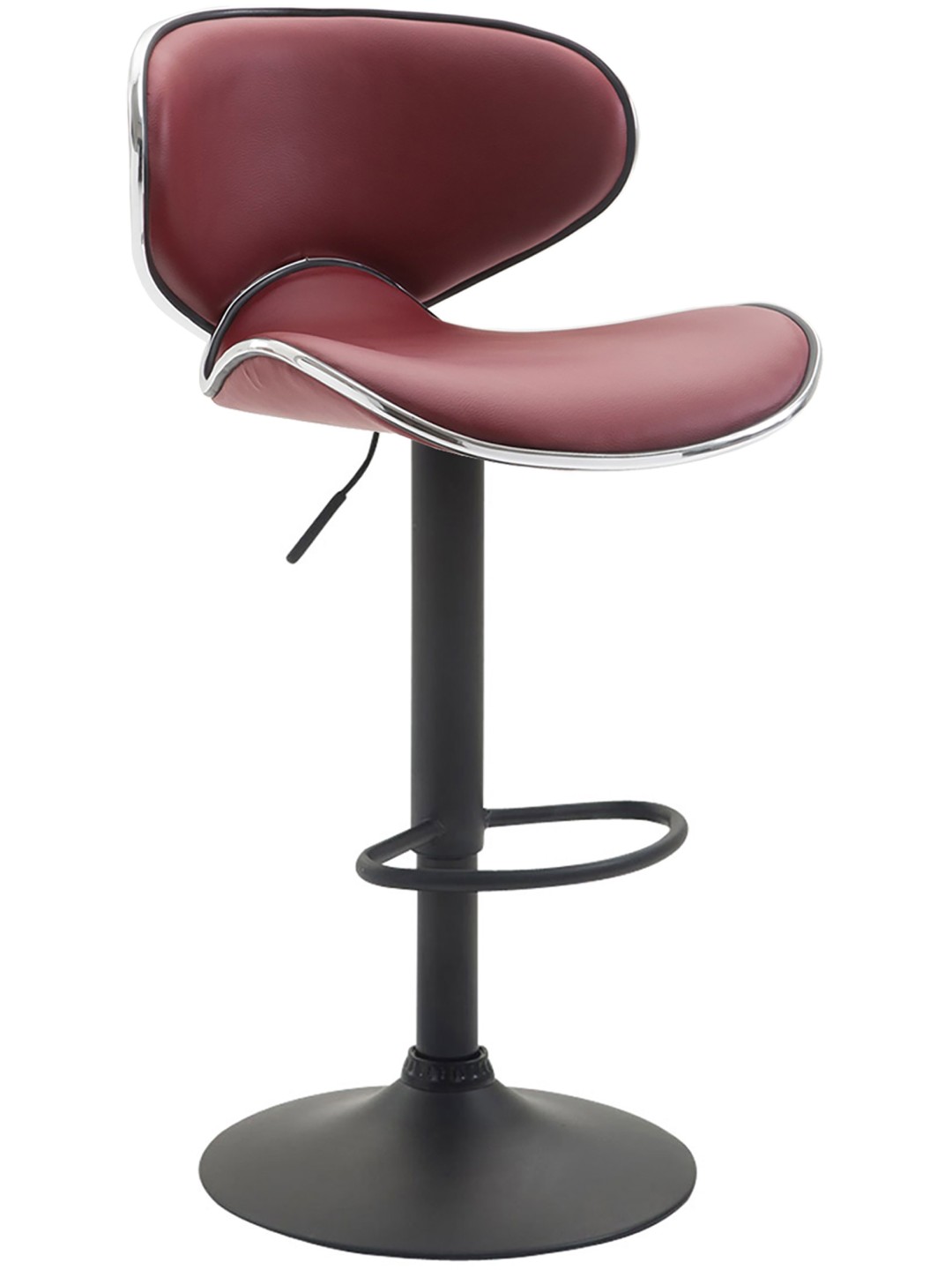 Barkruk Las Vegas V2, bordeauxrood