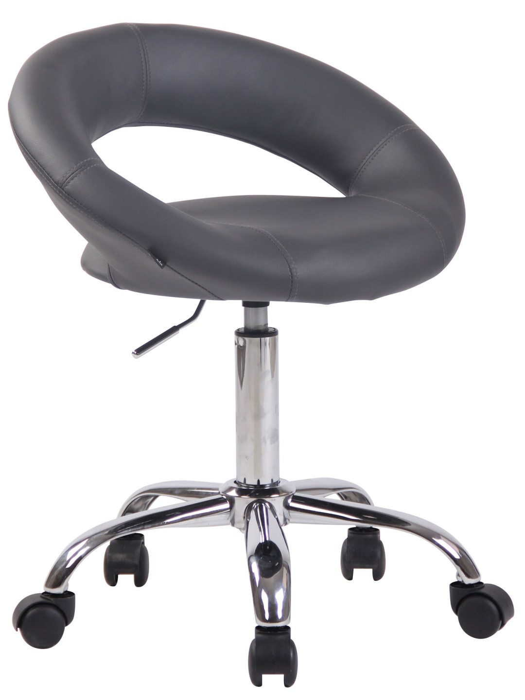 Werkkruk Olinda kunstleer, grijs