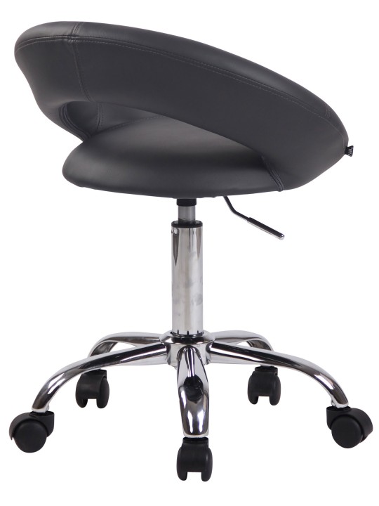 Werkkruk Olinda kunstleer, grijs