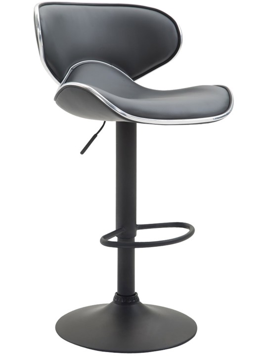 Set van 2 barkrukken Las Vegas V2 kunstleer, grijs