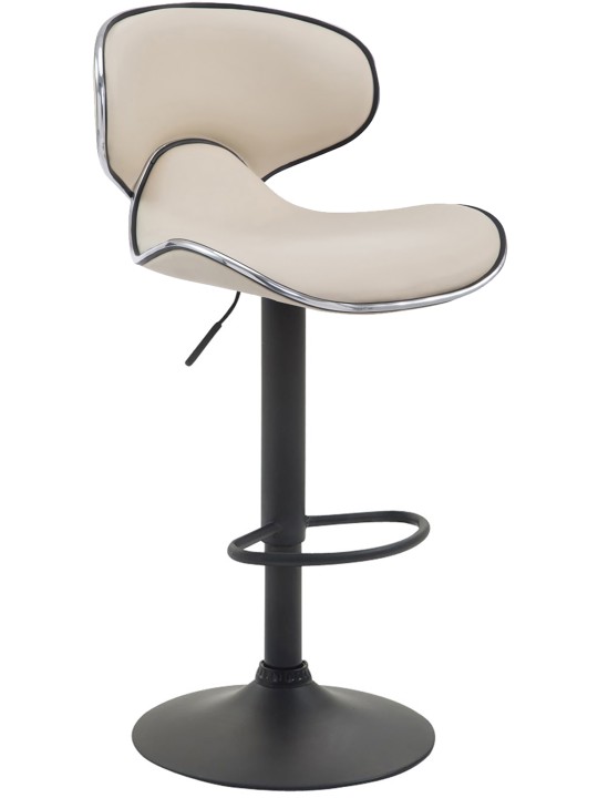 Set van 2 barkrukken Las Vegas V2 kunstleer, crème