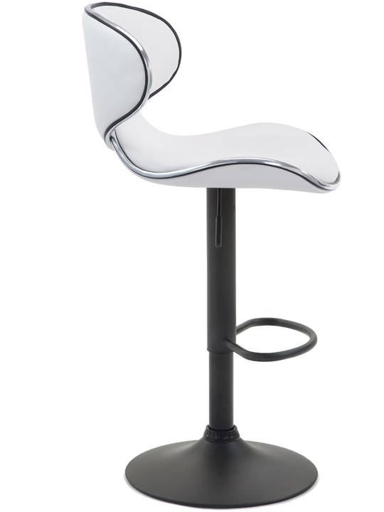 Set van 2 barkrukken Las Vegas V2 kunstleer, wit