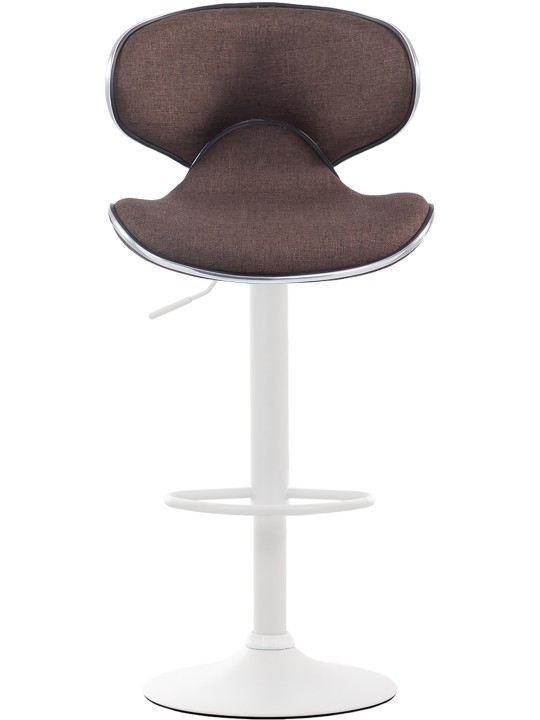 Set van 2 barkrukken Las Vegas V2 stof, bruin