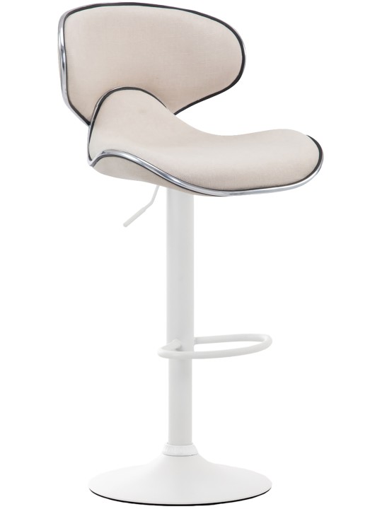 Set van 2 barkrukken Las Vegas V2 stof, crème