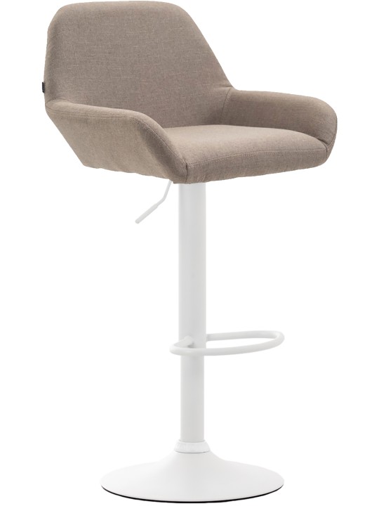 Set van 2 barkrukken Braga stof, taupe Set van 2 barkrukken Braga stof, taupe