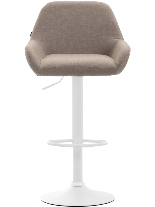 Set van 2 barkrukken Braga stof, taupe Set van 2 barkrukken Braga stof, taupe
