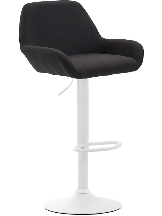 Set van 2 barkrukken Braga stof, zwart Set van 2 barkrukken Braga stof, zwart